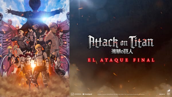 ¡PREVENTA DE BOLETOS PARA ATTACK ON TITAN: EL ATAQUE FINAL YA DISPONIBLE!